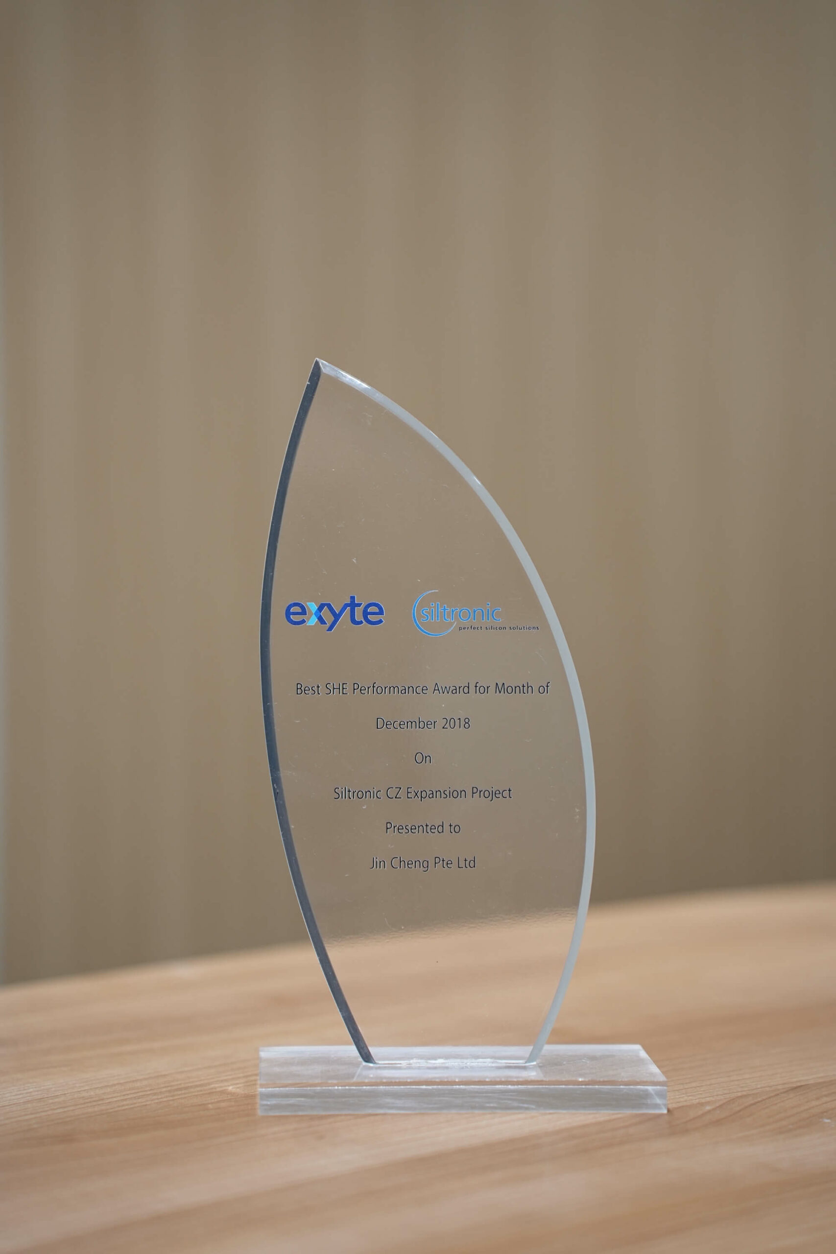 image of Extye Best SHE Performance Award